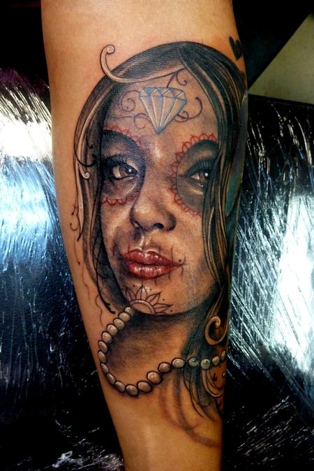 Tattoos - Day of the Dead Girl - 66433